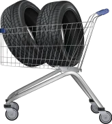 Комплект зимней резины при покупке автомобиля в кредит в подарок