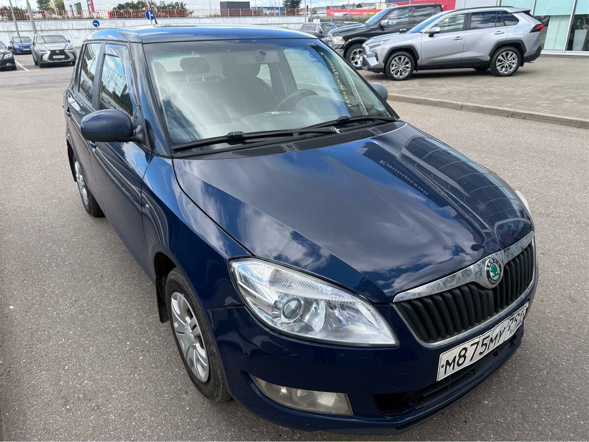 Skoda Fabia II Рестайлинг, 2012