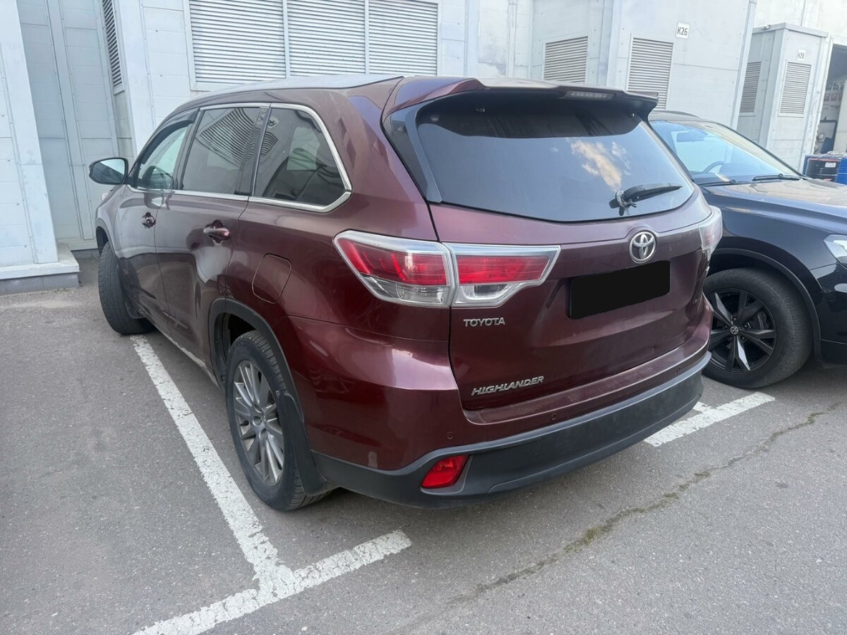 Toyota Highlander III (U50), 2014